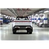 RallyArmor | Black UR Mud Flap Dark Grey Logo - Rivian R1T 2022-2025