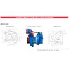 Garrett | GBC14-200 34mm Full Turbo - 0.45 A/R