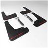RallyArmor | Black UR Mud Flap Red Logo - Elantra 2021-2023