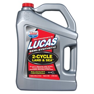 Lucas Oil | Semi-Synthetic 2-Cycle Land and Sea Oil
