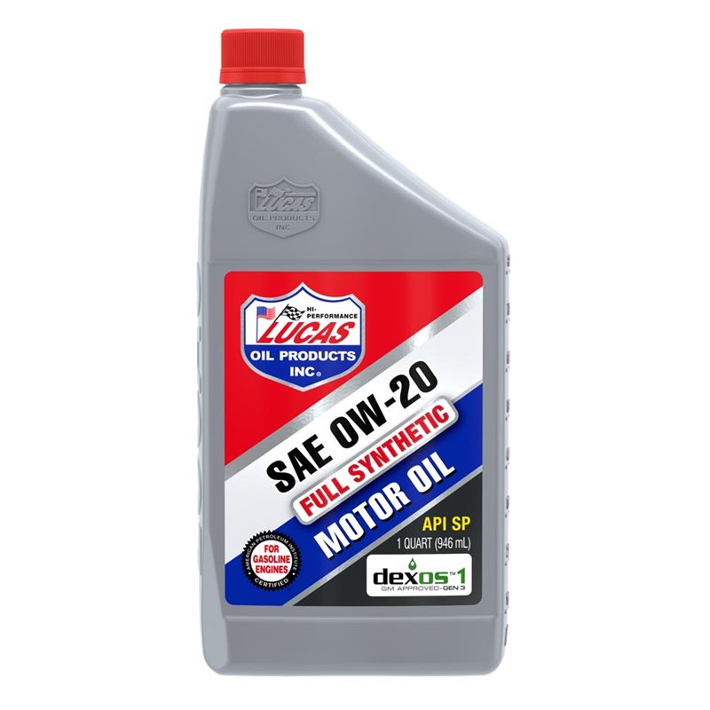 Lucas Oil | Synthetic SAE 0W-20 Motor Oil