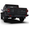 RallyArmor | Black UR Mud Flap Metallic Black Logo - Gladiator JT Mojave / Rubicon 2020-2025