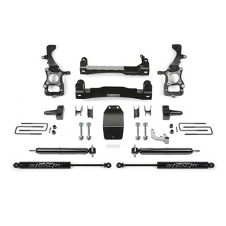 Fabtech | Basic Lift System w/Shocks - 4 in. - F-150 2021