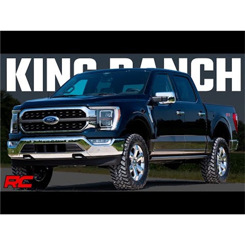 Rough Country | Lift Kit-Suspension w/Shock - F-150 2021-2024