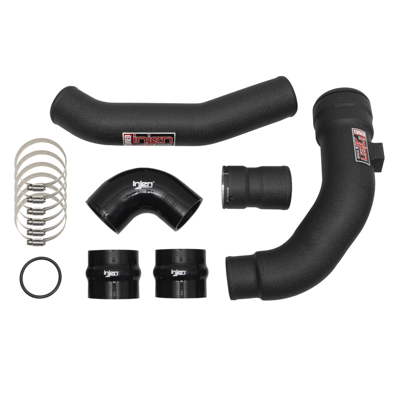 Injen | SES Wrinkle Black Intercooler Pipes - F-250 / F-350 6.7L 2017-2022