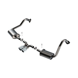 Borla | S-Type Cat-Back Exhaust System - 718 Boxster / 718 Cayman 2.0T / 2.5T 2017-2025