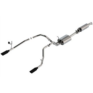 Borla | S-Type Cat-Back Exhaust System - Ram 1500 3.6L 2019-2024