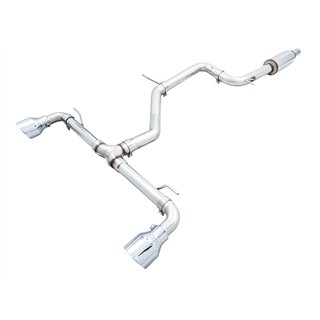AWE Tuning | Track Edition Exhaust (Chrome Silver Tips) - Golf GTI 2.0T 2022-2025