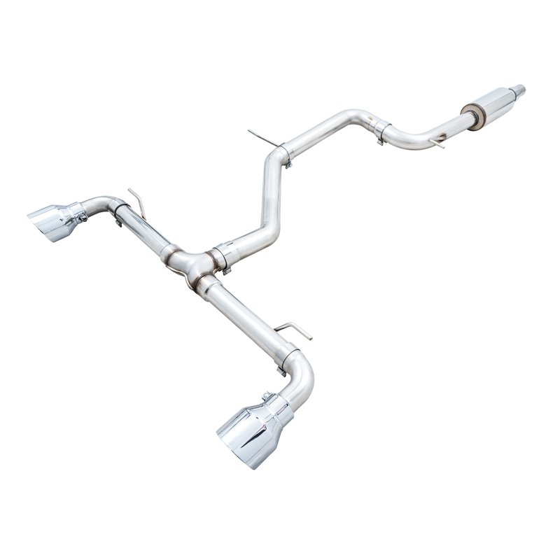 AWE Tuning | Track Edition Exhaust (Chrome Silver Tips) - Golf GTI 2.0T 2022-2025