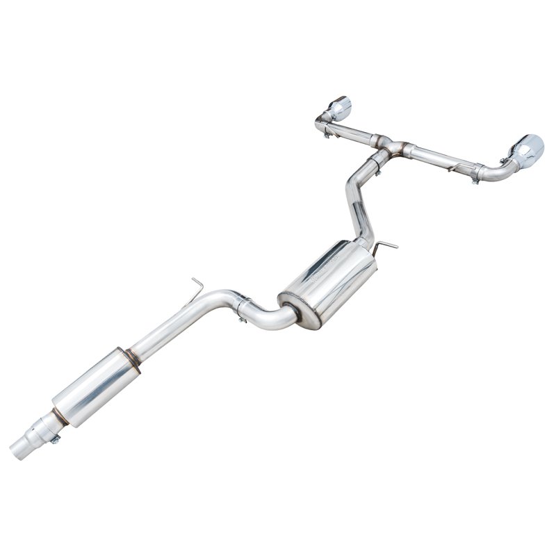 AWE Tuning | Touring Edition Exhaust (Chrome Silver Tips) - Golf GTI 2.0T 2022-2025