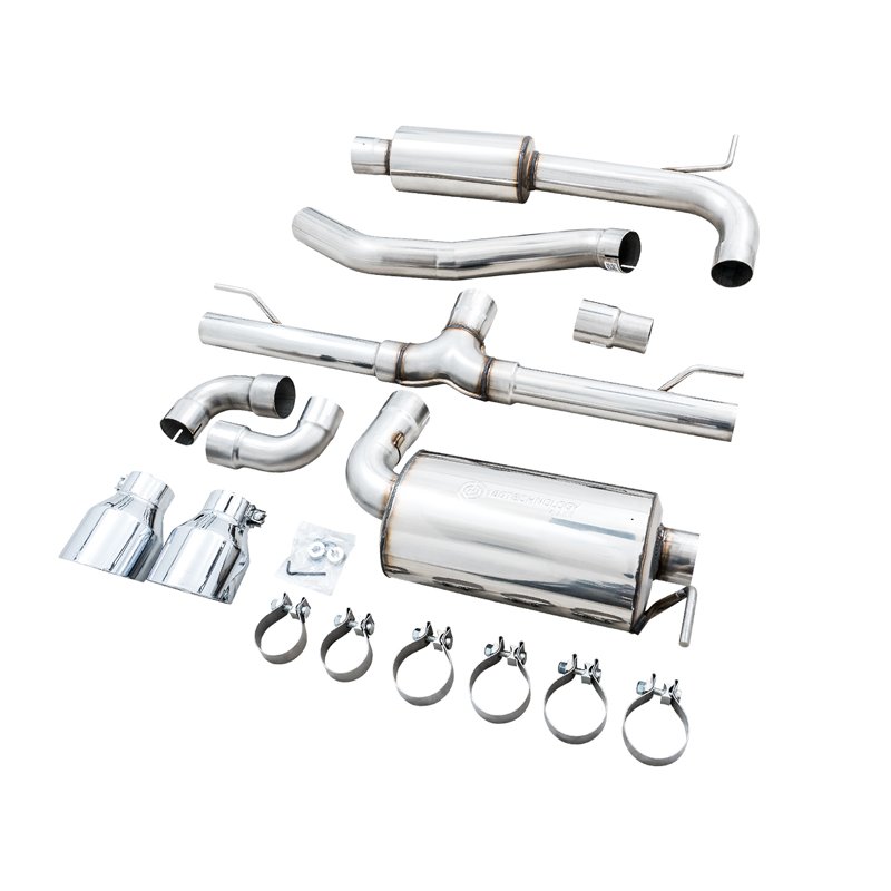 AWE Tuning | Touring Edition Exhaust (Chrome Silver Tips) - Golf GTI 2.0T 2022-2025