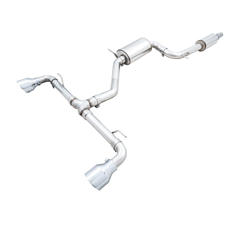 AWE Tuning | Touring Edition Exhaust (Chrome Silver Tips) - Golf GTI 2.0T 2022-2025