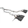 AWE Tuning | Track Edition Catback Exhaust (Diamond Black Tips) - BMW 3.0T 2021-2025