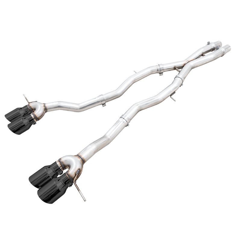 AWE Tuning | Track Edition Catback Exhaust (Diamond Black Tips) - BMW 3.0T 2021-2025