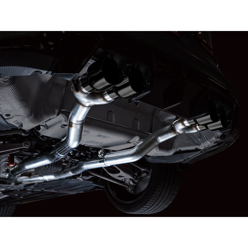AWE Tuning | Track Edition Catback Exhaust (Diamond Black Tips) - BMW 3.0T 2021-2025