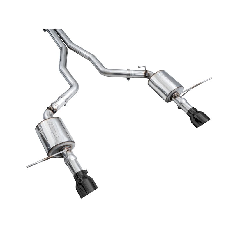 AWE Tuning | Touring Edition Exhaust (Diamond Black Tips) - Durango 6.2L / 6.4L 2018-2024