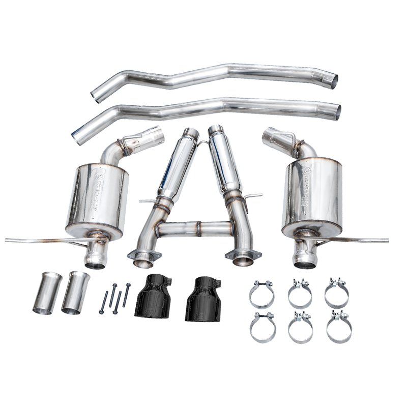 AWE Tuning | Touring Edition Exhaust (Diamond Black Tips) - Durango 6.2L / 6.4L 2018-2024