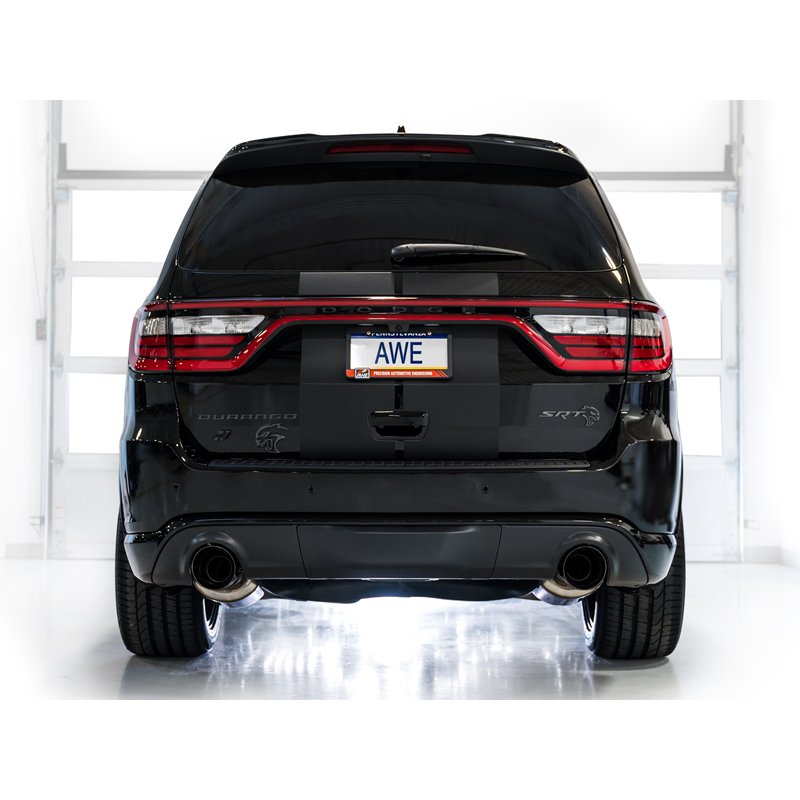 AWE Tuning | Touring Edition Exhaust (Diamond Black Tips) - Durango 6.2L / 6.4L 2018-2024