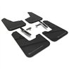 RallyArmor | Black UR Mud Flap Dark Grey Logo - Niro 2023-2025