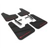 RallyArmor | Black UR Mud Flap Red Logo - Niro 2023-2025