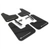 RallyArmor | Black UR Mud Flap White Logo - Niro 2023-2025