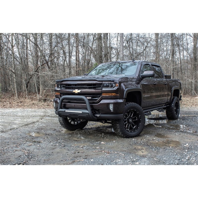 Lund | Bull Bar w/Light And Wiring - Cadillac / Chevrolet / GMC 2000-2020