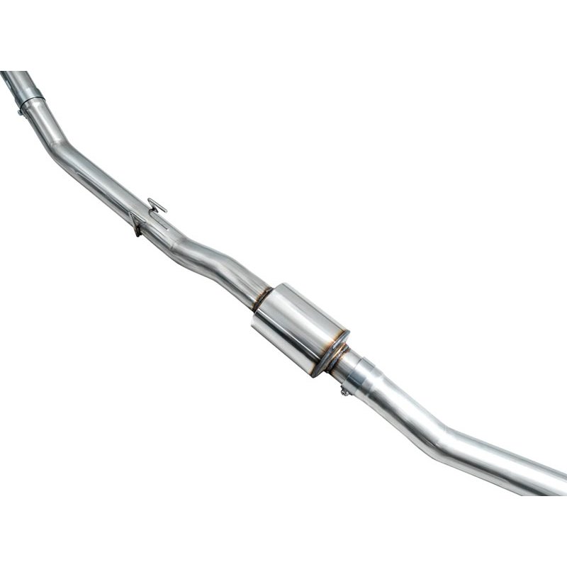 AWE Tuning | Touring Cat-Back Exhaust Tri 4.5in Chrome Tips - Civic 2.0T 2023-2025
