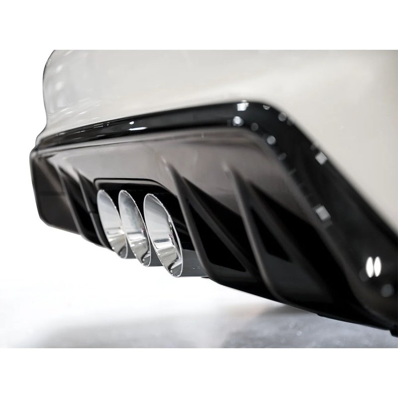 AWE Tuning | Touring Cat-Back Exhaust Tri 4.5in Chrome Tips - Civic 2.0T 2023-2025