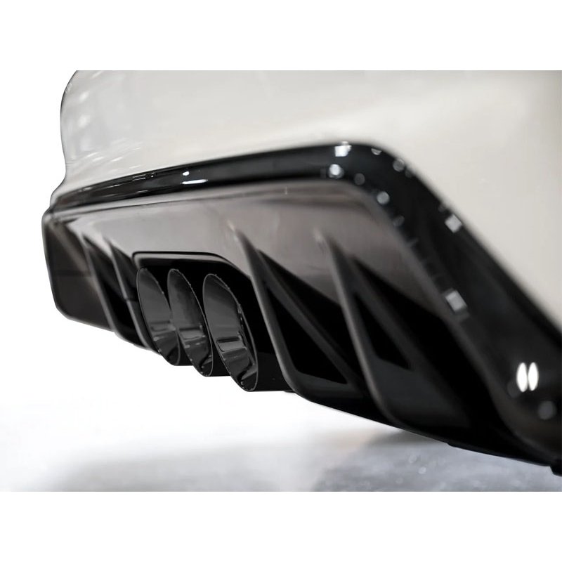 AWE Tuning | Touring Cat-Back Exhaust Tri 4.5in Black Tips - Civic 2.0T 2023-2025