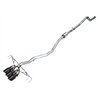 AWE Tuning | Track Cat-Back Exhaust Tri 4.5in Black Tips - Civic 2.0T 2023-2025