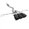 AWE Tuning | Track Cat-Back Exhaust Tri 4.5in Black Tips - Civic 2.0T 2023-2025
