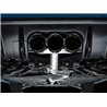 AWE Tuning | Track Cat-Back Exhaust Tri 4.5in Black Tips - Civic 2.0T 2023-2025