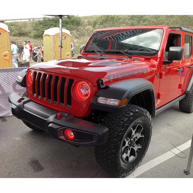 Oracle | LED Waterproof Fog Light Kit, ColorSHIFT - Gladiator / Wrangler (4xe) / Wrangler (JK) / Wrangler (JL) 2018-2021