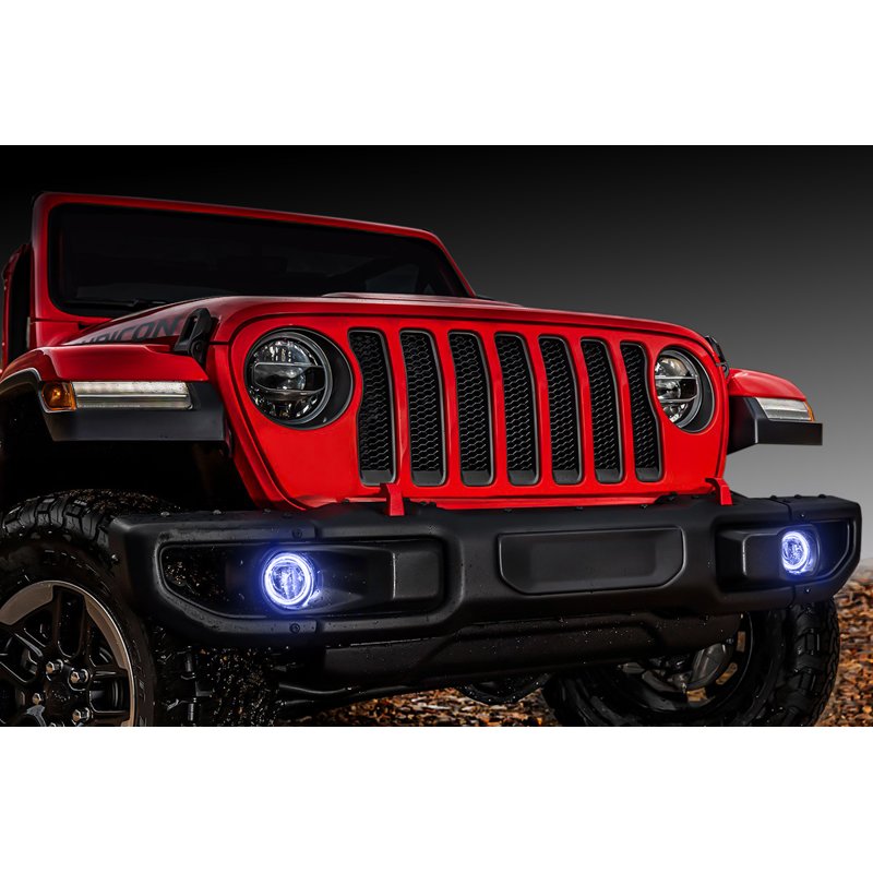 Oracle | LED Waterproof Fog Light Kit, ColorSHIFT - Gladiator / Wrangler (4xe) / Wrangler (JK) / Wrangler (JL) 2018-2021