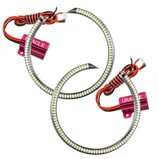 Oracle | LED Fog Halo Kit, Grill Style, White - Mustang 3.7L / 5.0L / 5.8L 2013-2014