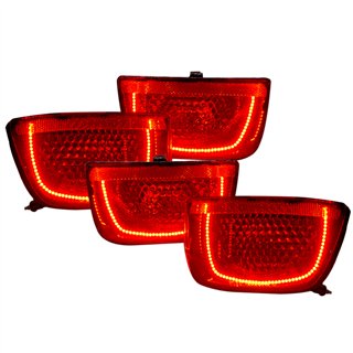 Oracle | Afterburner 2.0 Tail Light Halo Kit, Red - Camaro 3.6L / 6.2L 2010-2013