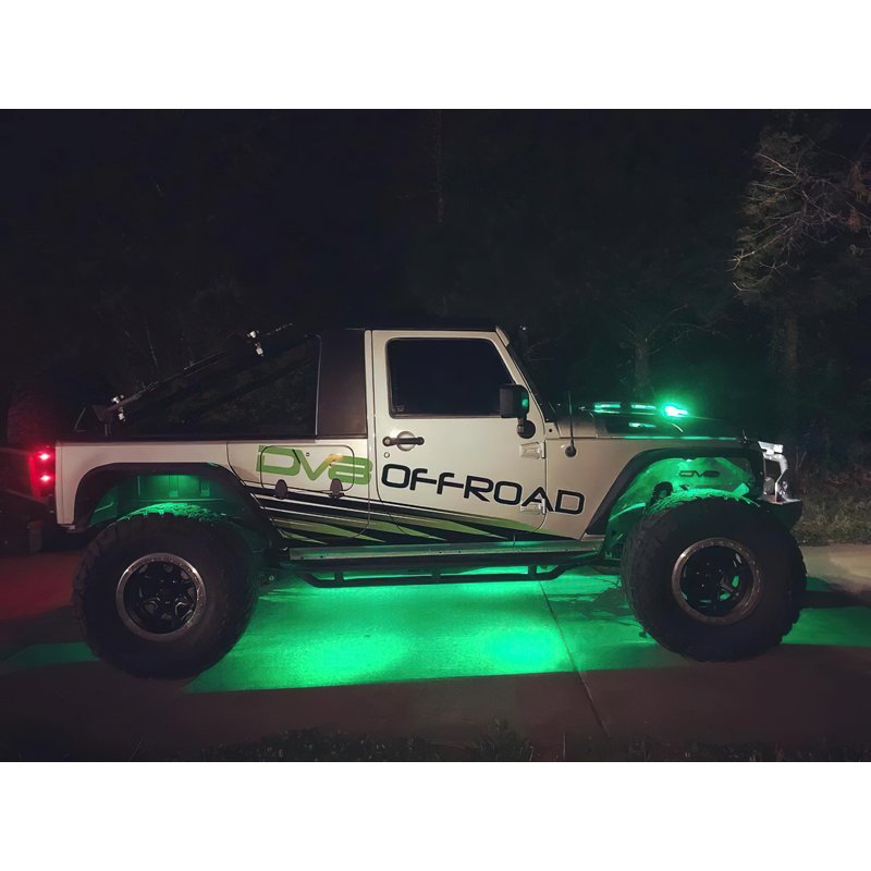 Oracle | ColorSHIFT Underbody Rock Light Kit, Bluetooth + RF, 8 PCS