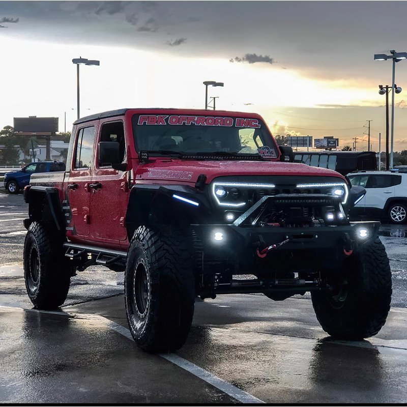 Oracle | Vector Series Full LED Grill Lighting - Gladiator / Wrangler (4xe) / Wrangler (JL) 2018-2023
