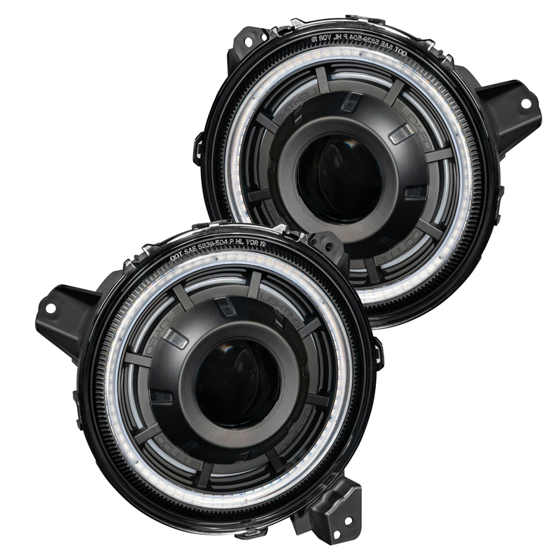 Oracle | Oculus ColorSHIFT Bi-LED Projector Headlights, ColorSHIFT 2.0 - Gladiator / Wrangler (4xe) / Wrangler (JL) 2018-2024