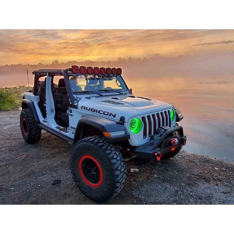Oracle | Oculus ColorSHIFT Bi-LED Projector Headlights, ColorSHIFT 2.0 - Gladiator / Wrangler (4xe) / Wrangler (JL) 2018-2024