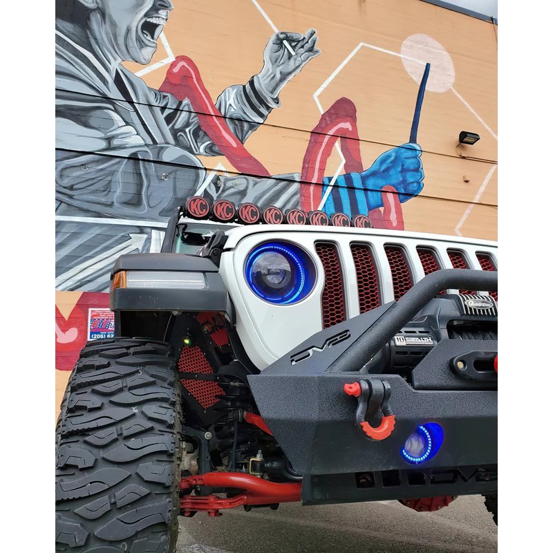 Oracle | Oculus ColorSHIFT Bi-LED Projector Headlights, ColorSHIFT 2.0 - Gladiator / Wrangler (4xe) / Wrangler (JL) 2018-2024