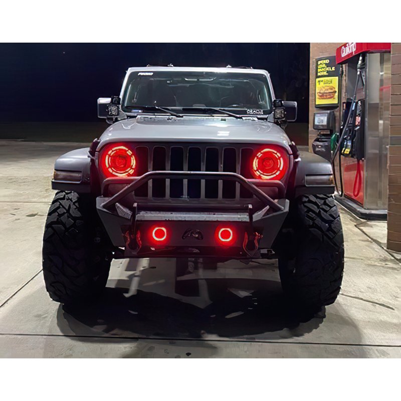 Oracle | Oculus ColorSHIFT Bi-LED Projector Headlights, ColorSHIFT 2.0 - Gladiator / Wrangler (4xe) / Wrangler (JL) 2018-2024