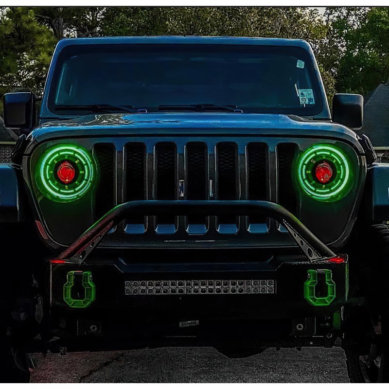 Oracle | Oculus ColorSHIFT Bi-LED Projector Headlights, ColorSHIFT 2.0 - Gladiator / Wrangler (4xe) / Wrangler (JL) 2018-2024