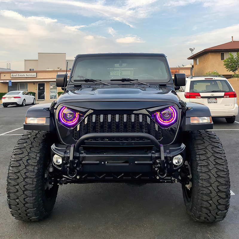 Oracle | Oculus ColorSHIFT Bi-LED Projector Headlights, ColorSHIFT 2.0 - Gladiator / Wrangler (4xe) / Wrangler (JL) 2018-2024