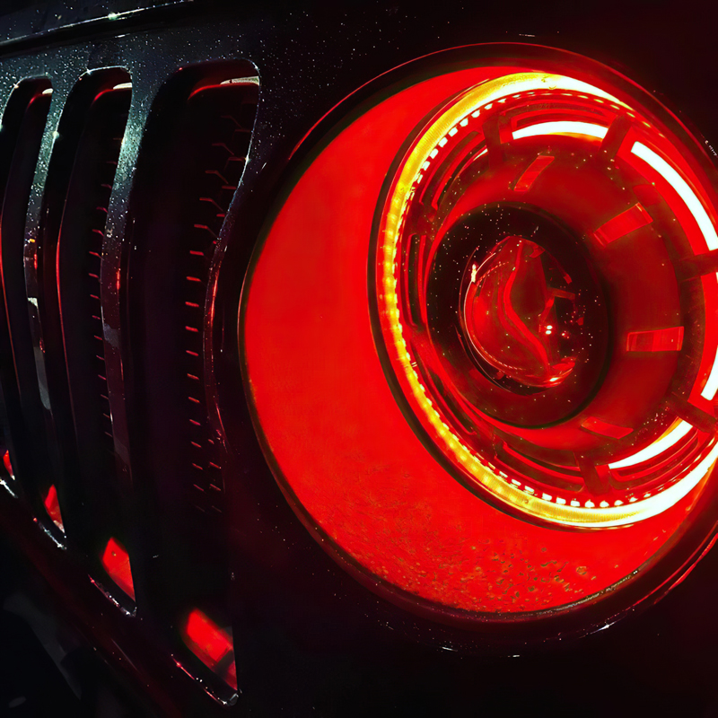 Oracle | Oculus ColorSHIFT Bi-LED Projector Headlights, ColorSHIFT 2.0 - Gladiator / Wrangler (4xe) / Wrangler (JL) 2018-2024