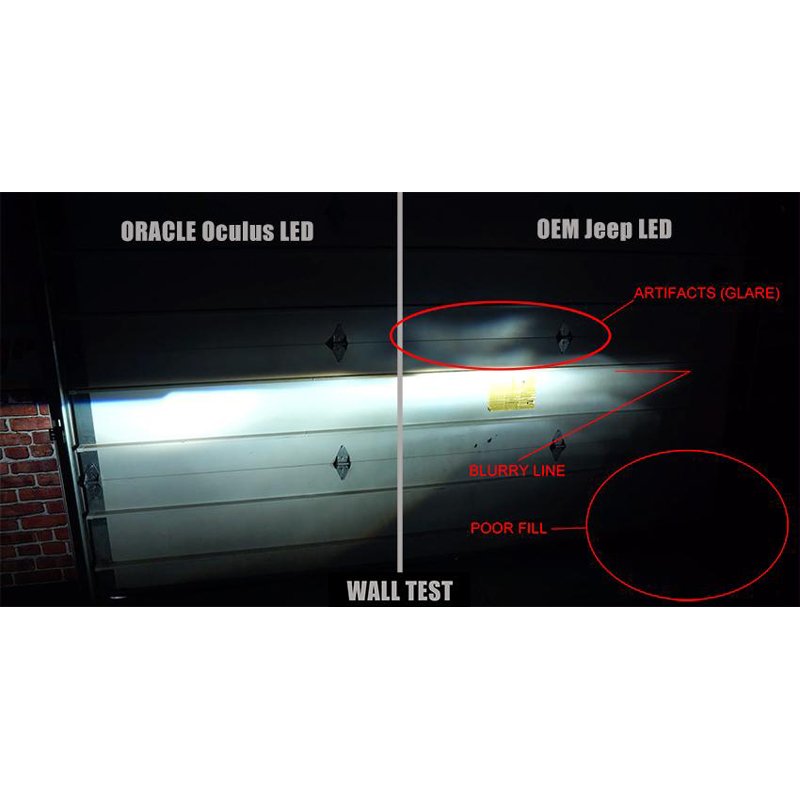 Oracle | Lighting Oculus Bi-LED Projector Headlights, 5500K - Gladiator / Wrangler (4xe) / Wrangler (JL) 2018-2024