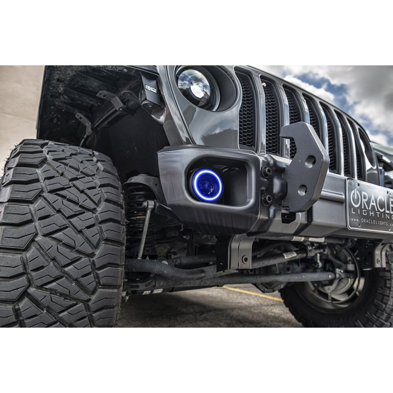 Oracle | High Performance Fog Lights, Dynamic ColorSHIFT - Gladiator / Wrangler (4xe) / Wrangler (JK) / Wrangler (JL) 2007-2024