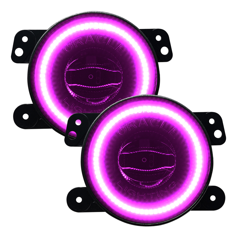 Oracle | High Performance Fog Lights, Dynamic ColorSHIFT - Gladiator / Wrangler (4xe) / Wrangler (JK) / Wrangler (JL) 2007-2024