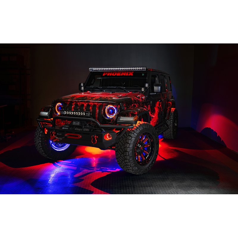 Oracle | ORACLE Lighting Jeep JK/JL/JT High Performance 20W LED Fog Lights - Gladiator / Wrangler (4xe) / Wrangler (JK) / Wrangl