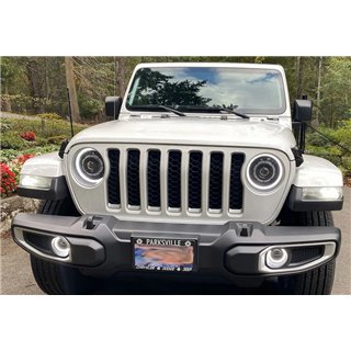 Oracle | High Performance Fog Lights, No Halo - Gladiator / Wrangler (4xe) / Wrangler (JK) / Wrangler (JL) 2007-2024